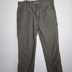 Men's Relaxed Fit Jeans in Olive‎